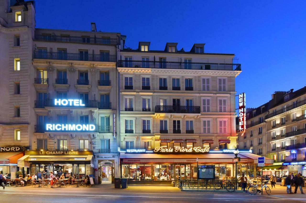 Hotel Richmond Gare Du Nord Париж Екстериор снимка